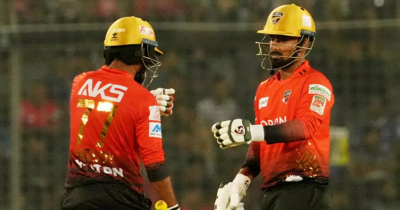 লিটন-হৃদয়ের ব্যাটে ফাইনালে কুমিল্লা