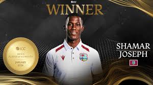 আইসিসির জানুয়ারি মাসের সেরা খেলোয়াড় শামার