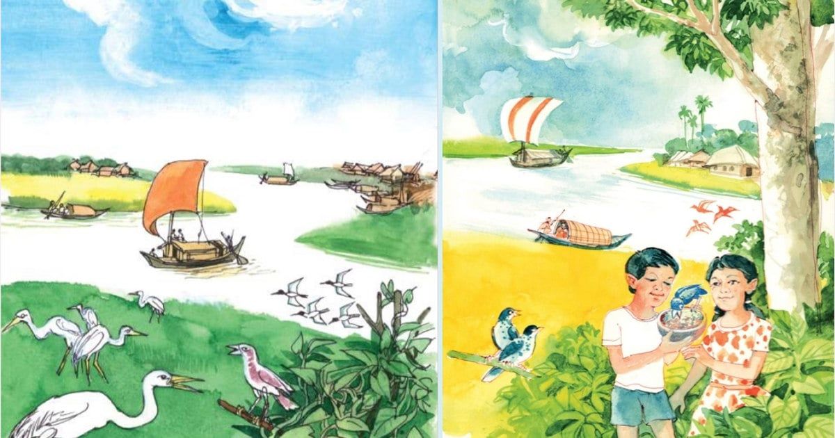 প্রাথমিকের বাংলা বইয়ে নৌকার ছড়াছড়ি