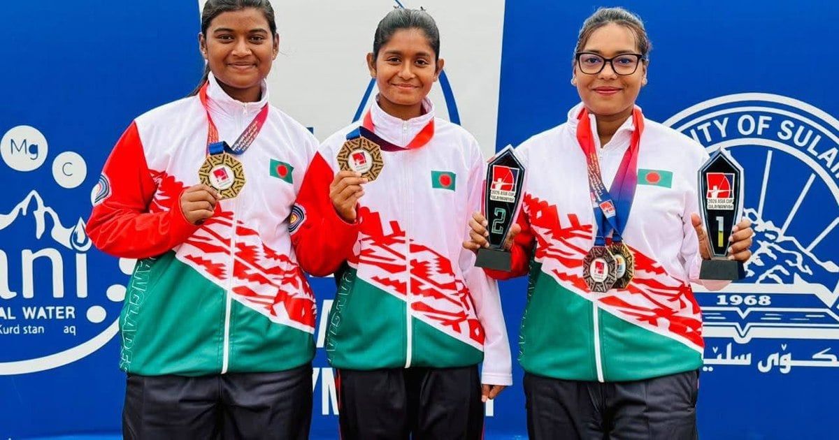 স্বর্ণসহ পাঁচ পদক জিতল বাংলাদেশ
