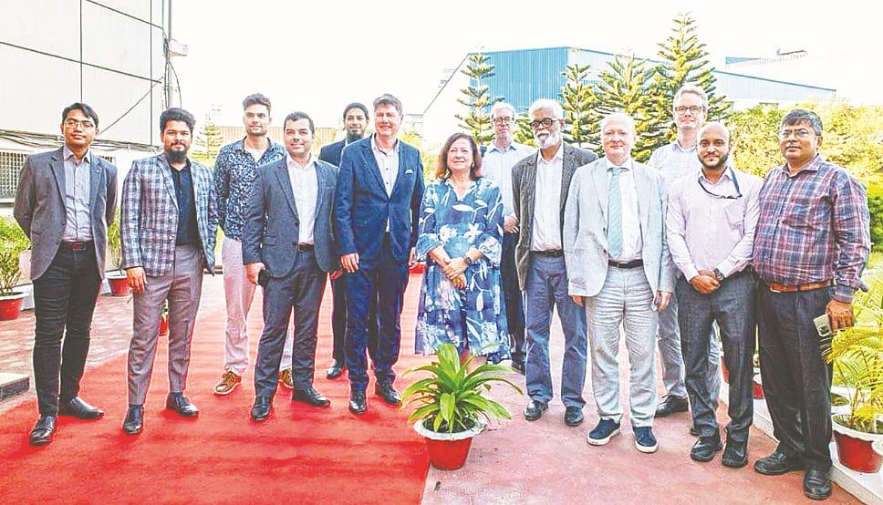 আবুল খায়ের স্টিলের কারখানায় জার্মানির ভাইস মিনিস্টার