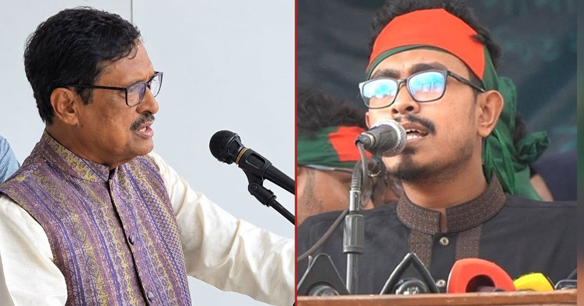 ‘ঢাবি অমানুষদের জায়গা’—ফজলুর রহমানকে নিঃশর্ত ক্ষমা চাওয়ার আহ্বান সাদিক কায়েমের